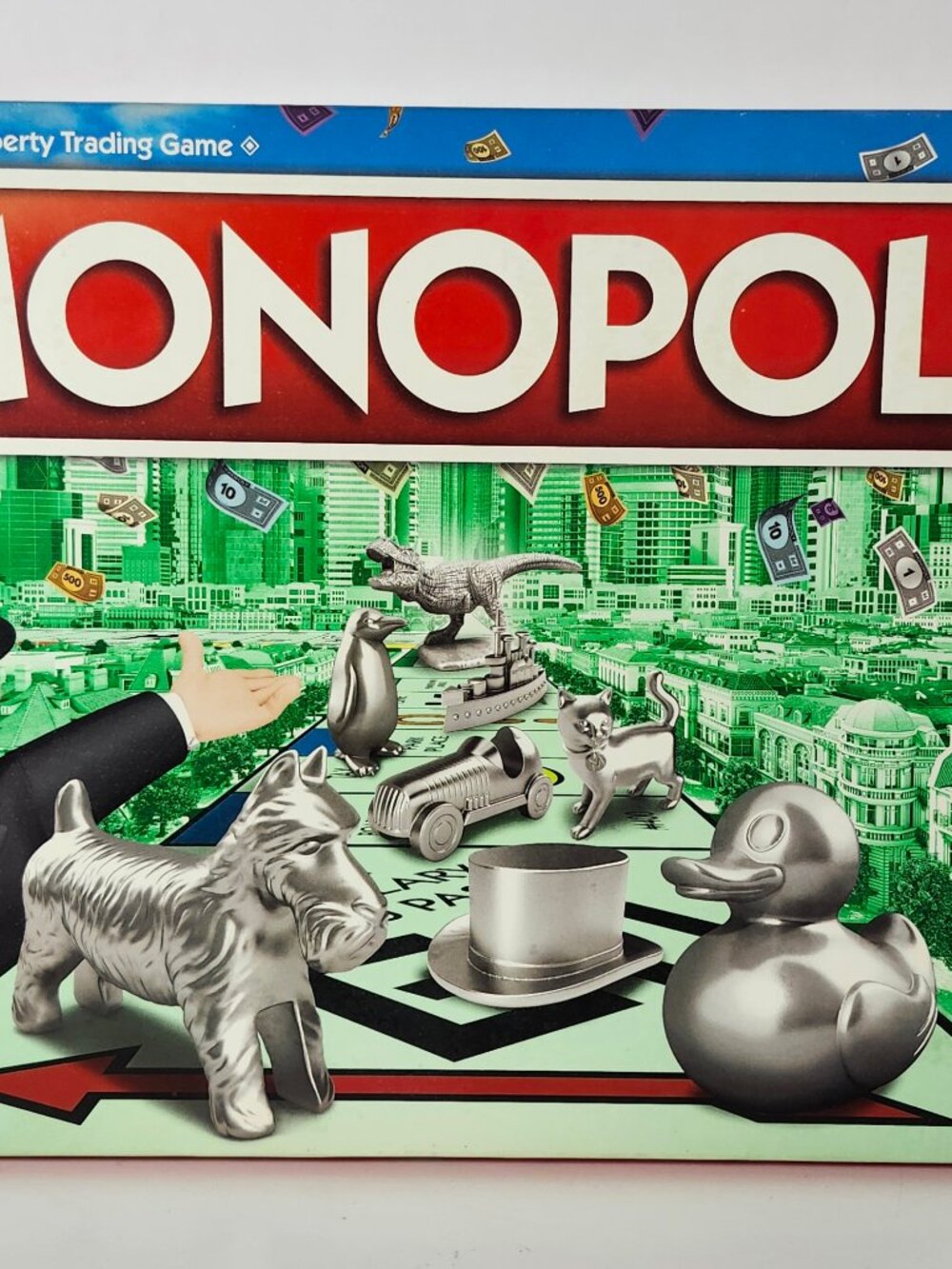 Hasbro Monopoly Classic Board Game Unused Open Box Sealed Parts C1009